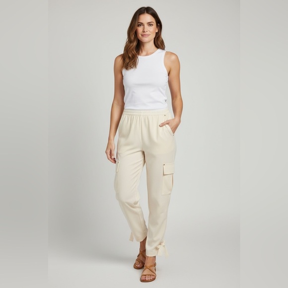 Chico's Pants - Black Label Chicos 1 Cream
Polyester Cargo Pants